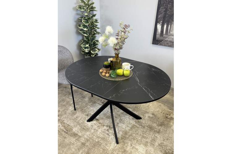 Стол KENNER R900 черный/керамика черная-13