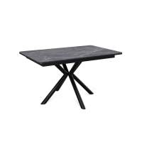 Стол KENNER DM1400 черный/керамика черная