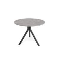 Стол KENNER RR900 черный/мрамор светло-серый