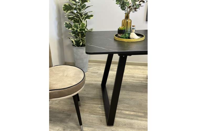 Стол KENNER AZ1200 черный/керамика мрамор черный-14