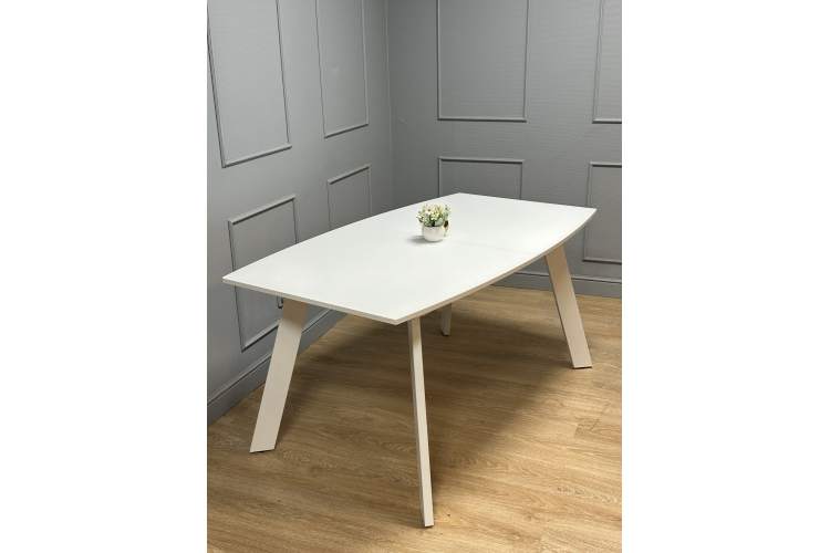 Стол KENNER SL1600 белый/стекло белое сатин-4