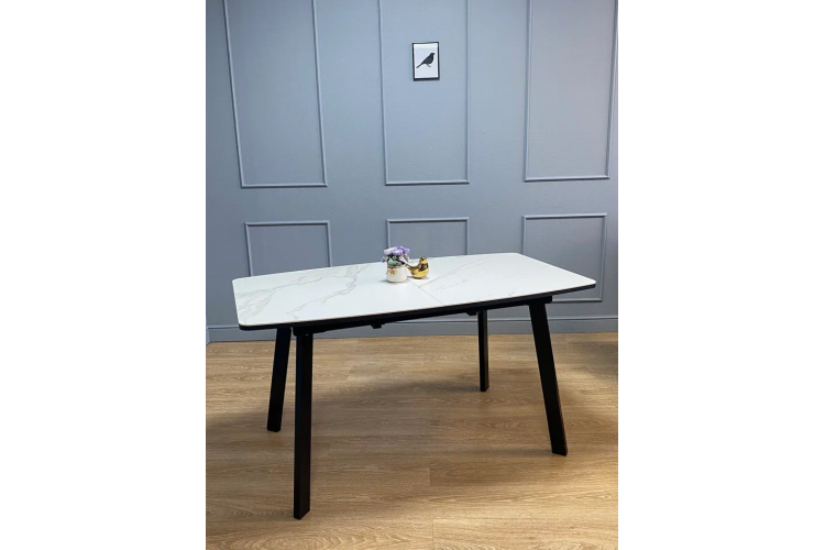 Стол KENNER AA1400 черный/керамика белая-3