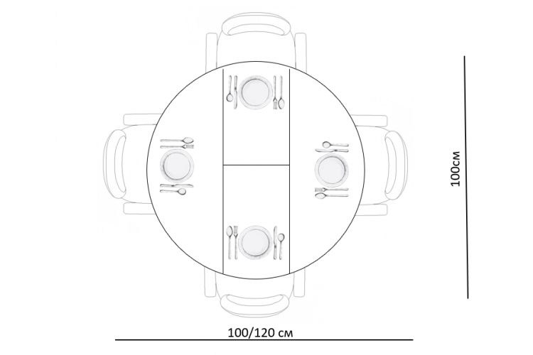 Стол KENNER K1000 венге/стекло белое сатин-9