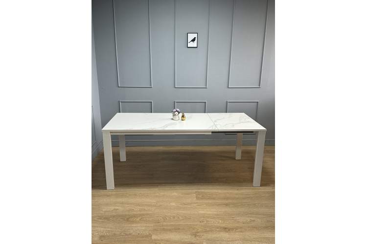 Стол KENNER BL1300 белый/керамика мрамор белый-6
