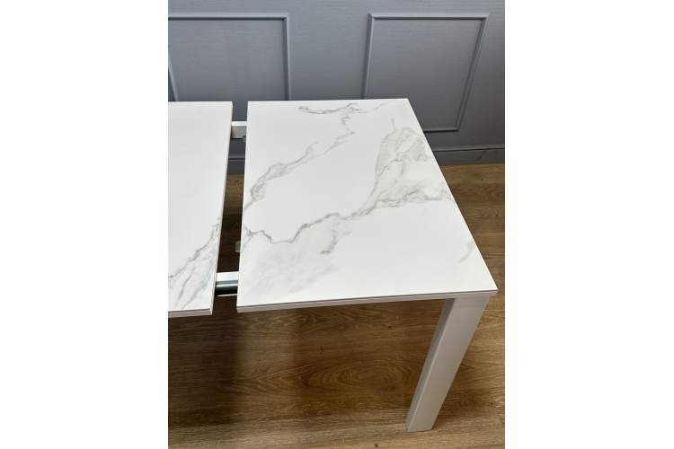 Стол KENNER BL1300 белый/керамика мрамор белый-9