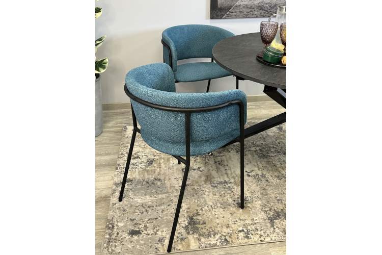 Стол KENNER DR1100 черный/сланец черный-5