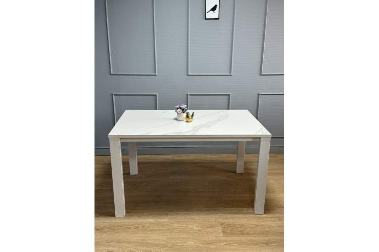 Стол KENNER BL1300 белый/керамика мрамор белый-8