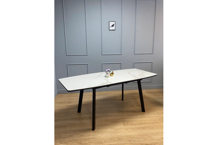 Стол KENNER AA1400 черный/керамика белая-7