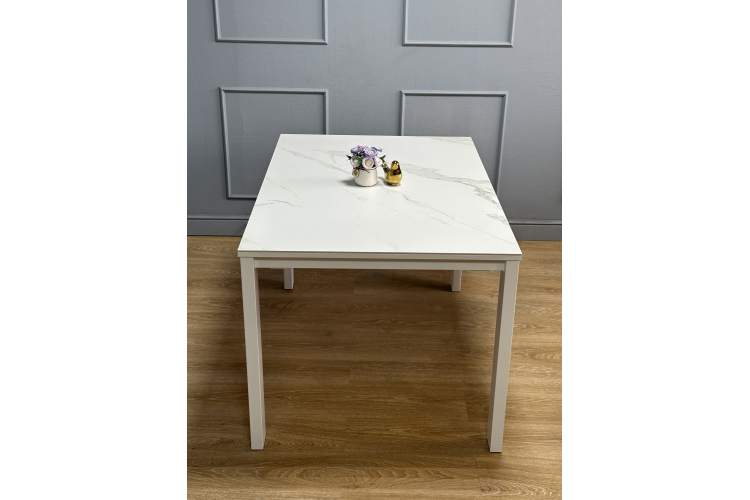 Стол KENNER BL1300 белый/керамика мрамор белый-10