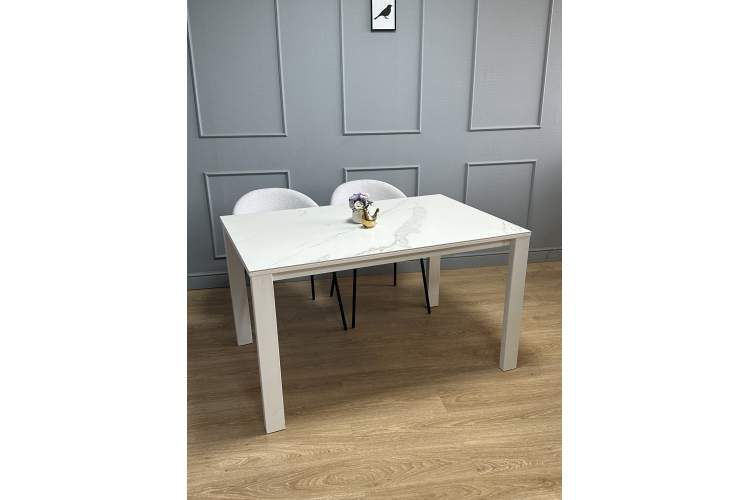 Стол KENNER BL1300 белый/керамика мрамор белый-14