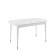Стол KENNER 1300K белый/стекло белое глянец