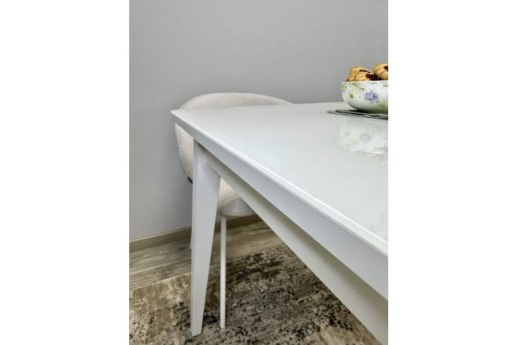 Стол KENNER 900 М белый/стекло белое глянец-10