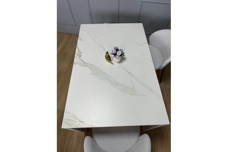 Стол KENNER BL1300 белый/керамика мрамор белый-18