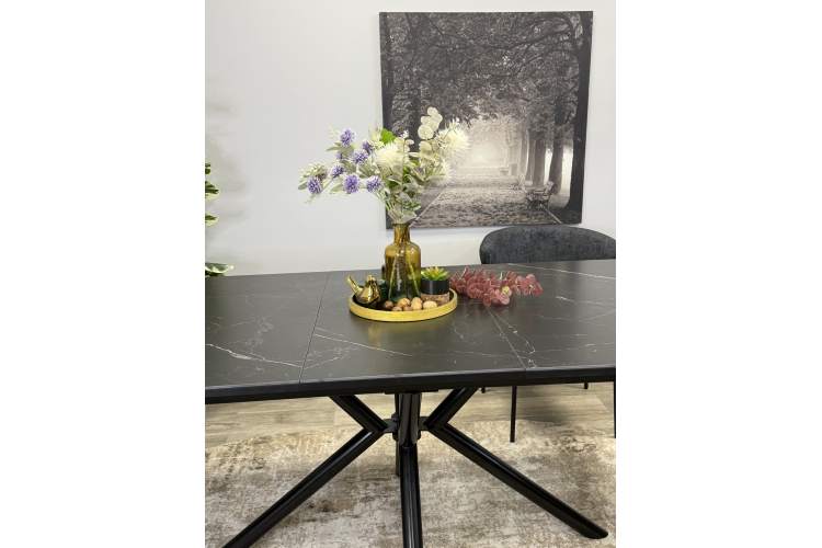 Стол KENNER DM1550 черный/керамика черная-2