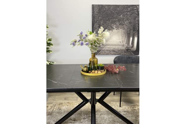 Стол KENNER DM1550 черный/керамика черная-3