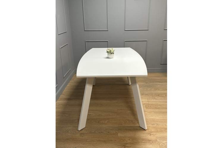 Стол KENNER SL1600 белый/стекло белое сатин-7