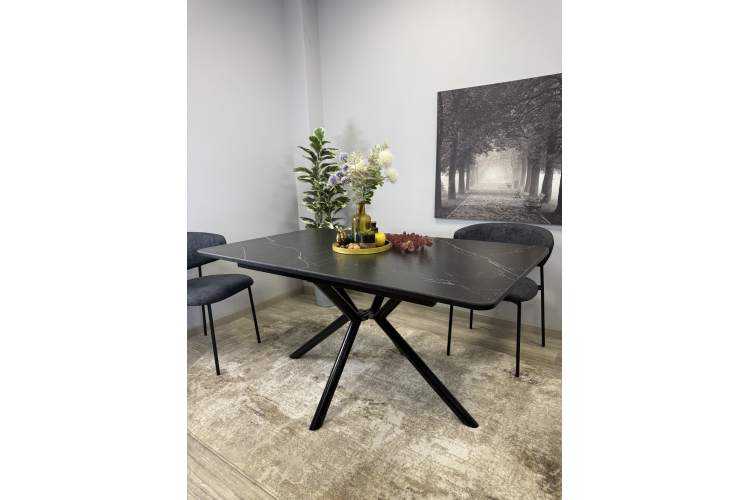 Стол KENNER DM1550 черный/керамика черная-4