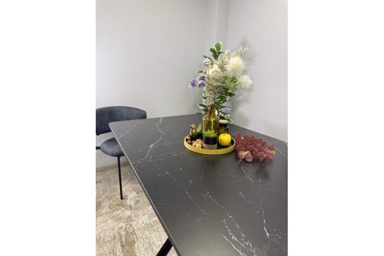 Стол KENNER DM1550 черный/керамика черная-5