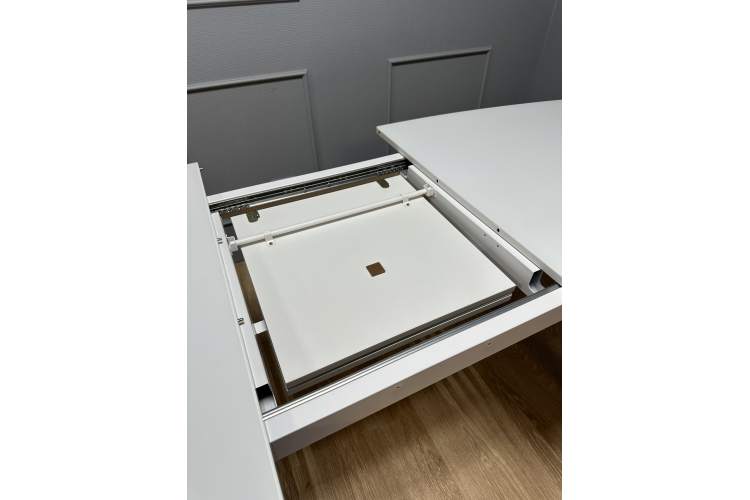 Стол KENNER SL1600 белый/стекло белое сатин-10