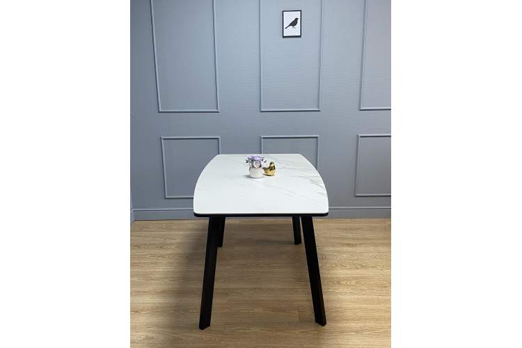 Стол KENNER AA1400 черный/керамика белая-12