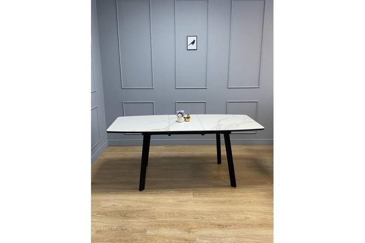 Стол KENNER AA1400 черный/керамика белая-16