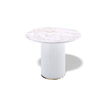 Стол Kenner LD900, белый/керамика мрамор белый глянец