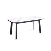 Стол KENNER AA1400 черный/керамика белая