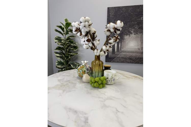 Стол Kenner LD900, белый/керамика мрамор белый глянец-22