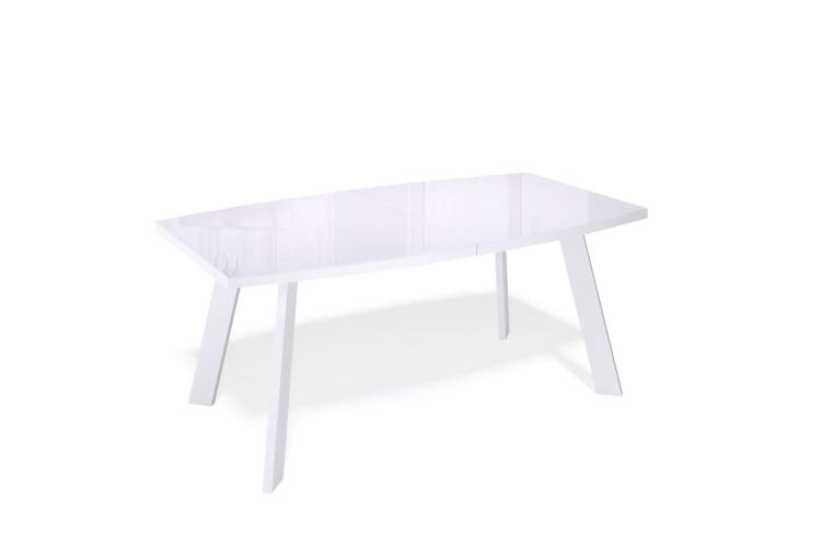 Стол KENNER SL1600 белый/стекло белое сатин