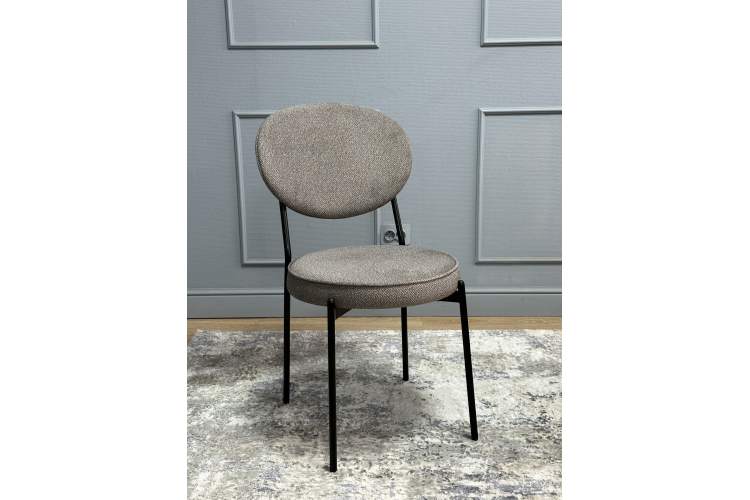 Комплект стульев 2шт KENNER 301SD черный/капучино микробукле-6