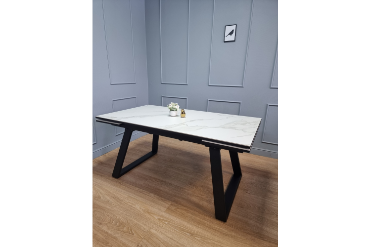 Стол KENNER ML1400 черный/керамика мрамор черный-2