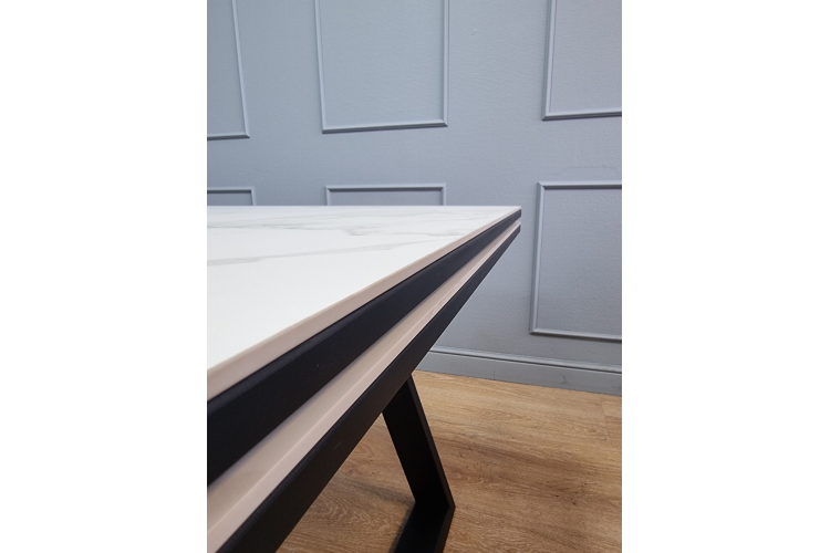 Стол KENNER ML1400 черный/керамика мрамор черный-6