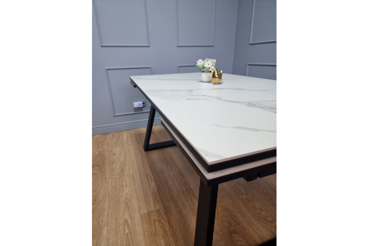 Стол KENNER ML1400 черный/керамика мрамор черный-7