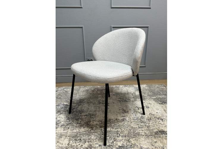 Комплект стульев 2шт KENNER 304SD черный/серебристый микробукле-7