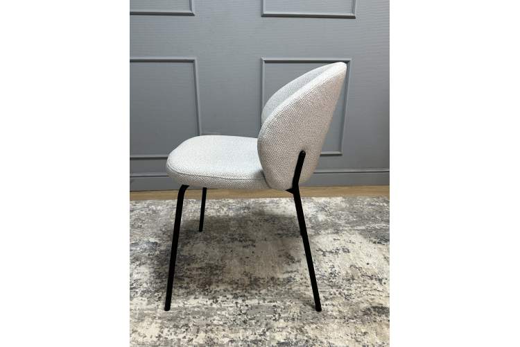 Комплект стульев 2шт KENNER 304SD черный/серебристый микробукле-8