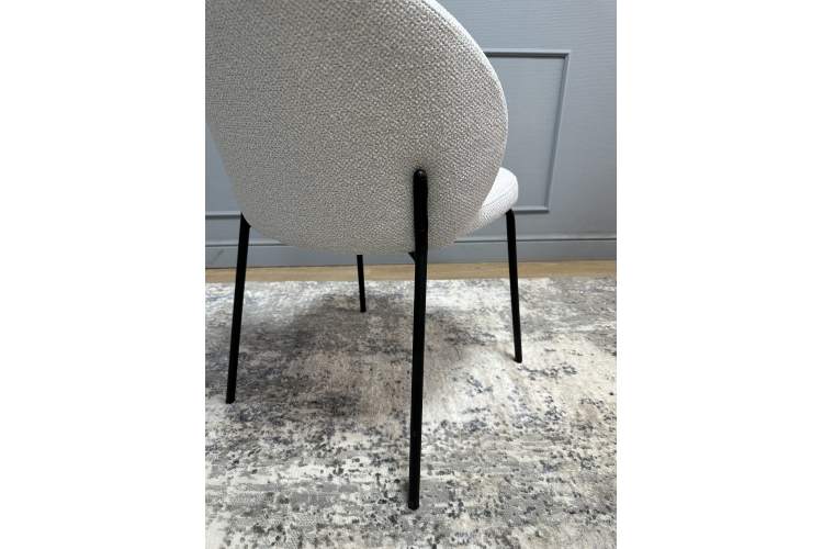 Комплект стульев 2шт KENNER 304SD черный/серебристый микробукле-15