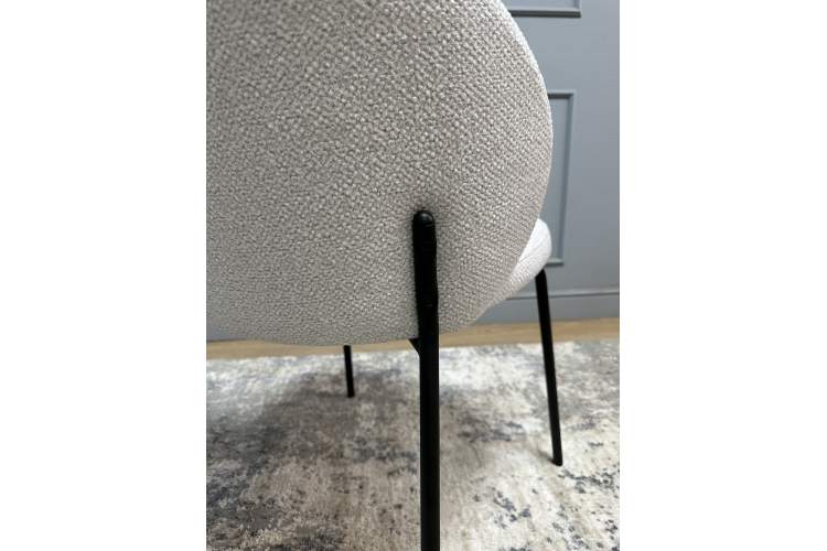 Комплект стульев 2шт KENNER 304SD черный/серебристый микробукле-16