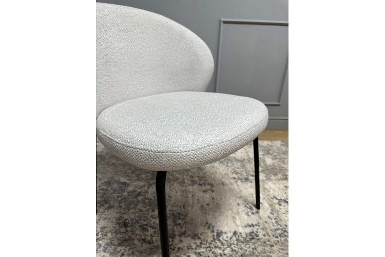 Комплект стульев 2шт KENNER 304SD черный/серебристый микробукле-18