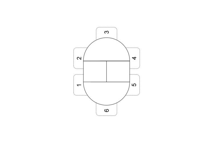 Стол KENNER R1100 золото/камень черный глянец-10