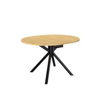 Стол KENNER DO1100 черный/дуб натуральный