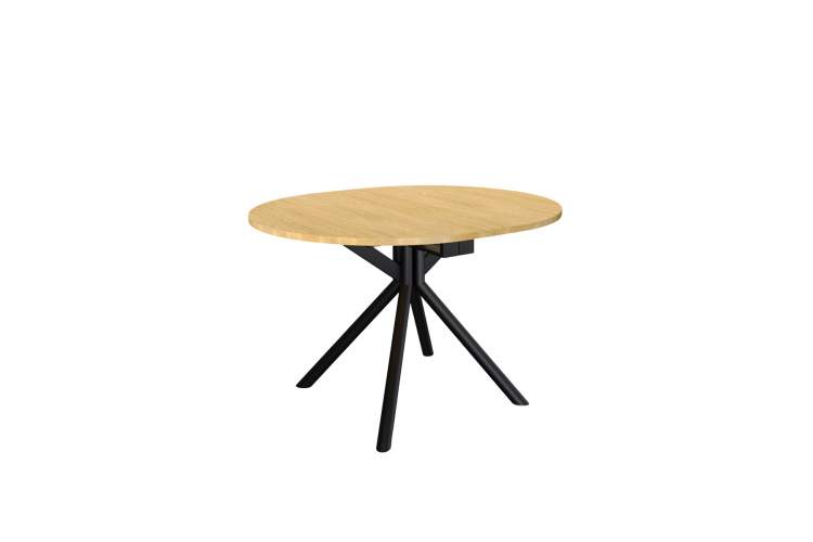 Стол KENNER DO1100 черный/дуб натуральный