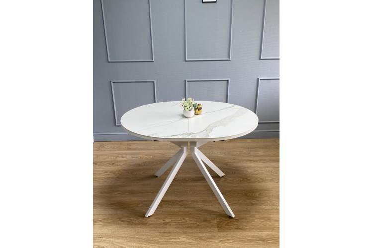 Стол KENNER DO1100 белый/керамика мрамор белый-3