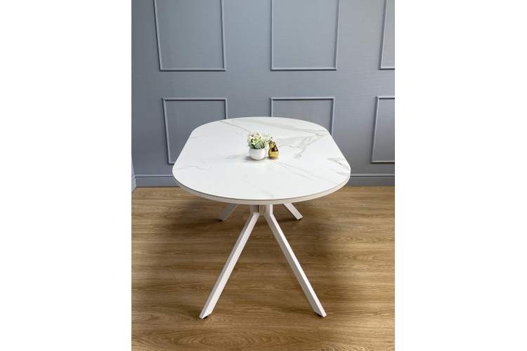 Стол KENNER DO1100 белый/керамика мрамор белый-10