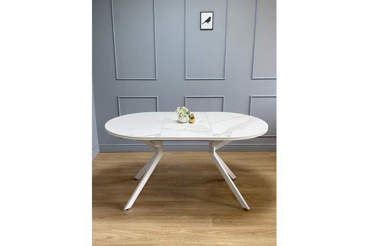 Стол KENNER DO1100 белый/керамика мрамор белый-11