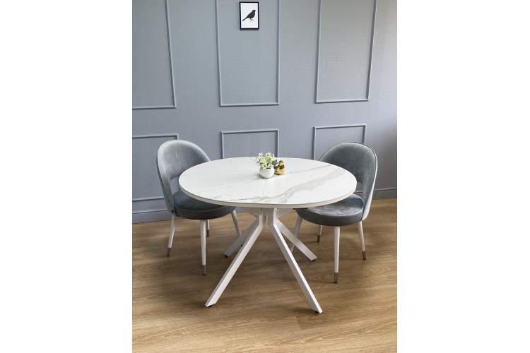 Стол KENNER DO1100 белый/керамика мрамор белый-13