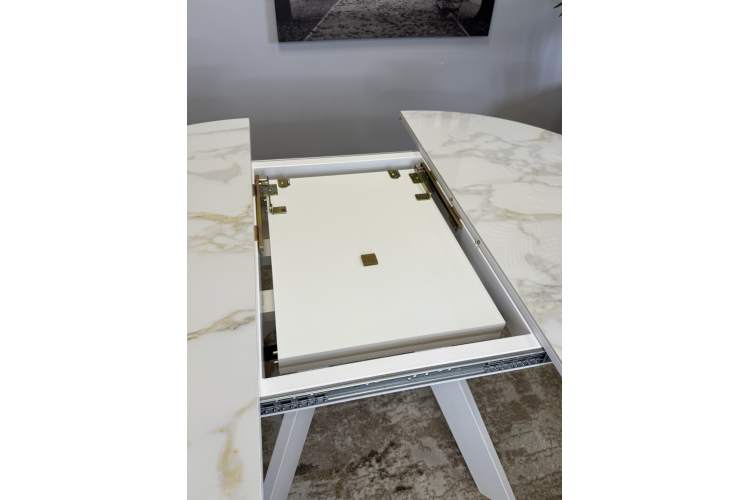 Стол KENNER RL1100 белый/керамика белая глянец-10