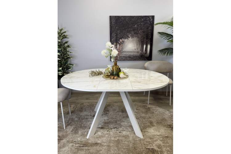 Стол KENNER RL1100 белый/керамика белая глянец-11