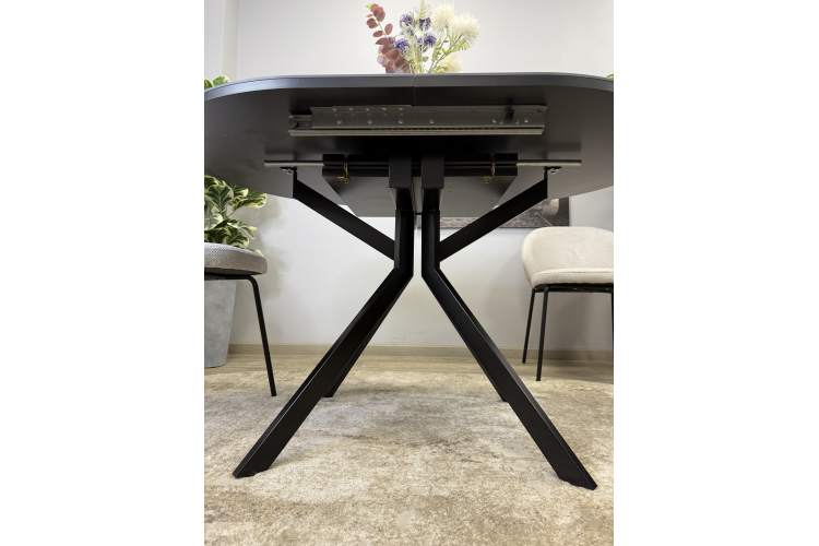 Стол KENNER DO1100 черный/керамика мрамор черный-4