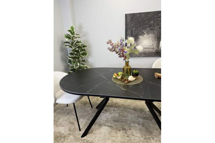 Стол KENNER DO1100 черный/керамика мрамор черный-10