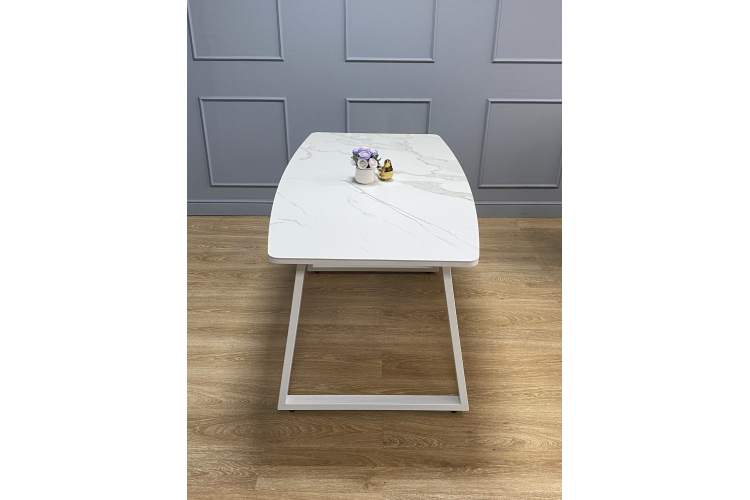 Стол KENNER AZ1400 белый/керамика белая-7